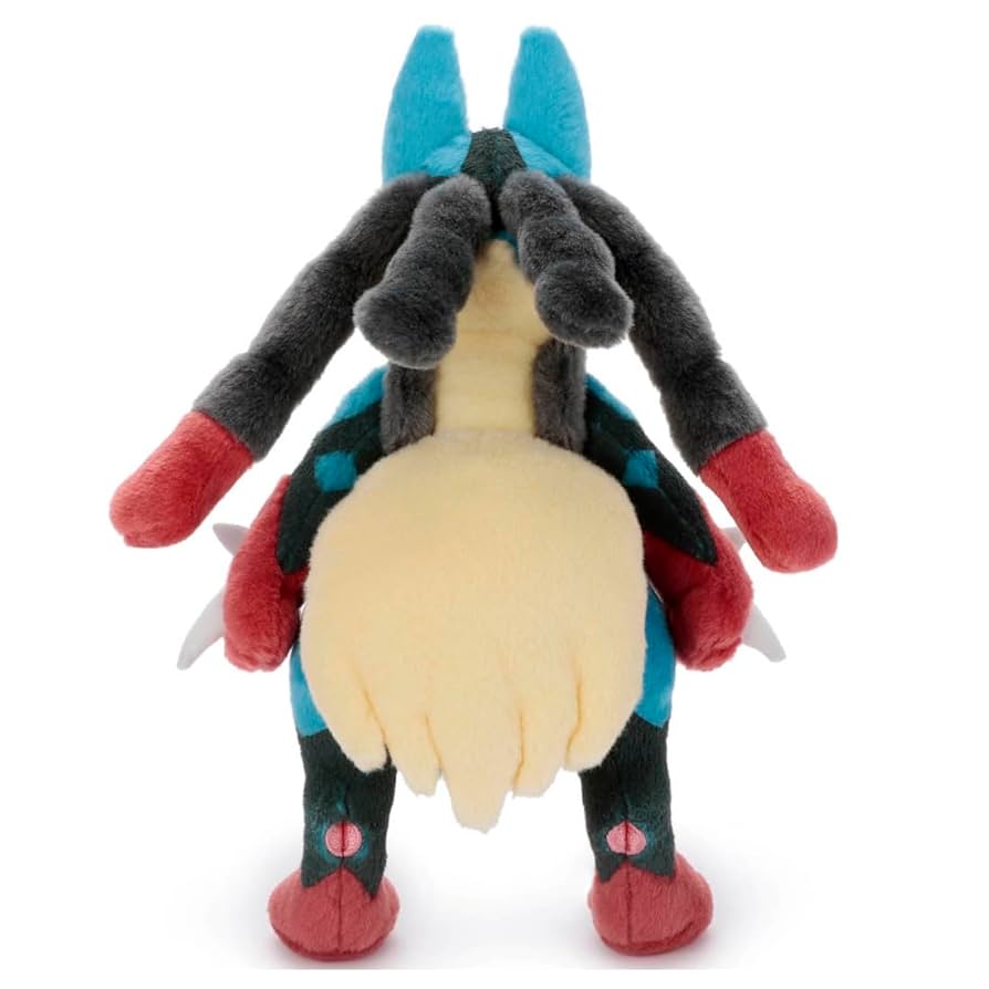 新品タグ付　メガルカリオ　ぬいぐるみ　ポケモンセンター　タカラトミー ぬいぐるみ メガルカリオ ｜【公式】ポケモンセンターオンライン